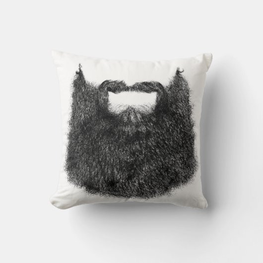 Beard Pillow Kussen (Voorkant)