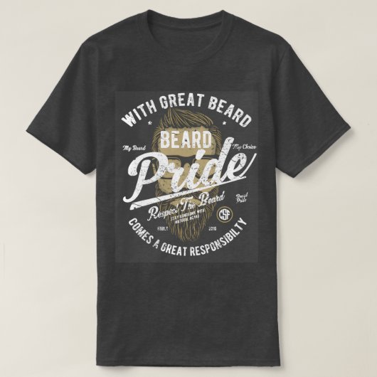 Beard Pride 11 T-shirt (Design voorkant)