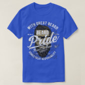 Beard Pride funny vintage tshirt (Design voorkant)