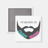 Beard Pride Magneet (Voorkant / Achterkant)