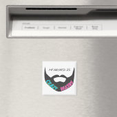 Beard Pride Magneet (Insitu (Vaatwasser))