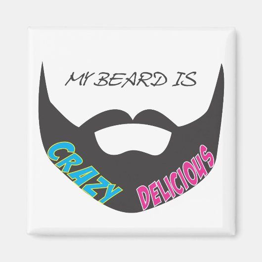 Beard Pride Magneet (Voorkant)
