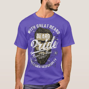 Beard Pride respecteert de baard T-shirt