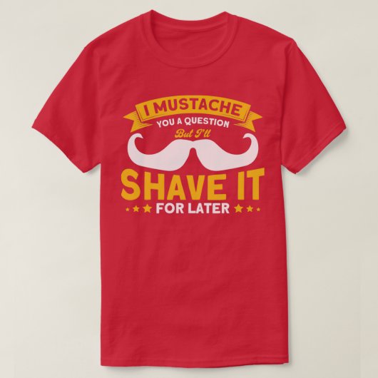 Beard Quote 1 T-shirt (Design voorkant)