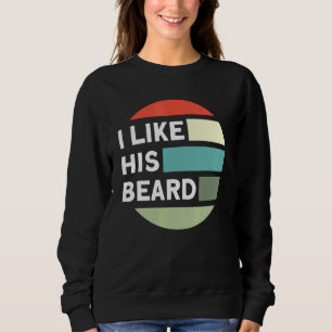 Beard Quote ik hou van zijn baard Trui