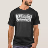 Beard Rated B  BEARD UNRESTRICTED T-shirt (Voorkant)
