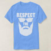 Beard respecteren van de baard 1 t-shirt (Design voorkant)