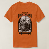 Beard Responsibility Classic TShirt (Design voorkant)