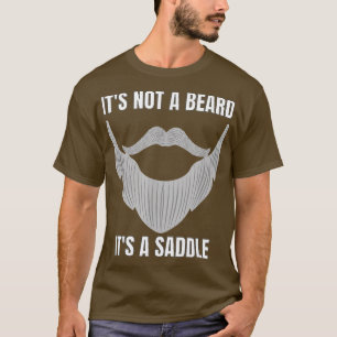 Beard Saddle Funny Bearded Funding 1 T-shirt
