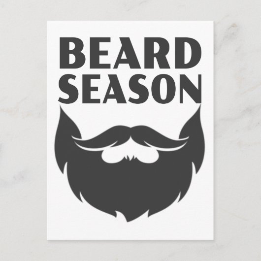 Beard Season Briefkaart (Voorkant)