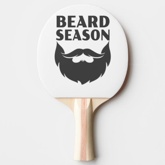 Beard Season Tafeltennisbatje (Voorkant)