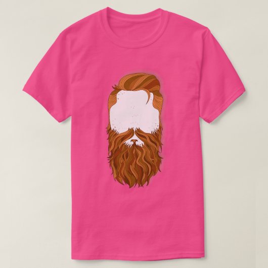Beard T-shirt (Design voorkant)