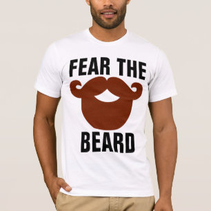 BEARD T-Shirts, VOEL DE ACHTERZIJDE T-shirt