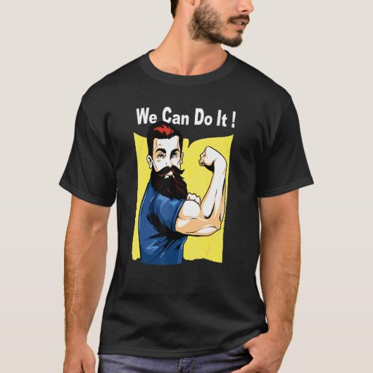 Beard Tshirt Beard Shirten Mannen Beard (Voorkant)