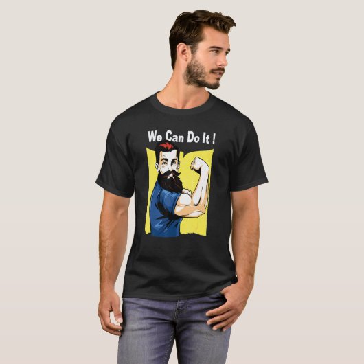 Beard Tshirt Beard Shirten Mannen Beard (Voorkant volledig)
