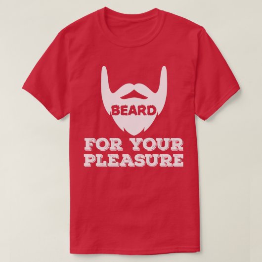 Beard voor je plezier 1 t-shirt (Design voorkant)