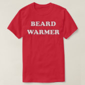Beard Warmer Funny Design Dark-modus T-shirt (Design voorkant)