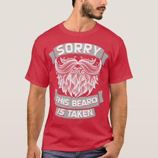 Beard World Beard Day Funny Beard en Mustache T-shirt