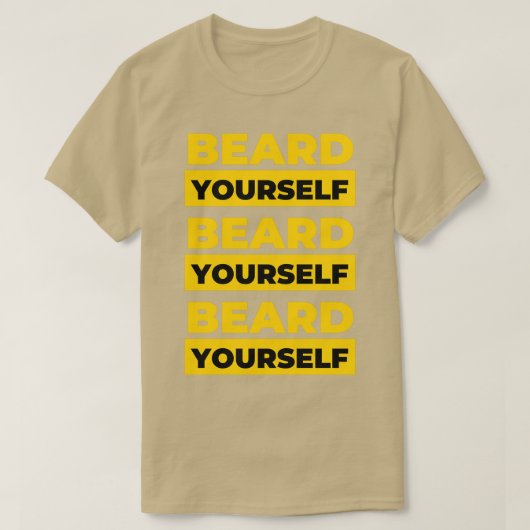 Beard Yourself 17 T-shirt (Design voorkant)