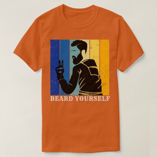 Beard Yourself 3 1 T-shirt (Design voorkant)