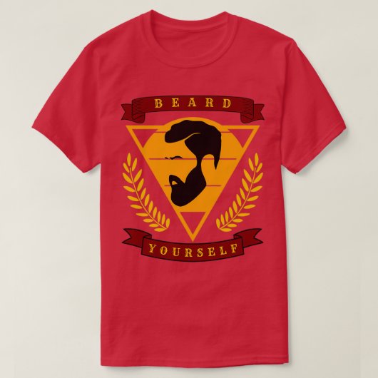 Beard Yourself 46 T-shirt (Design voorkant)