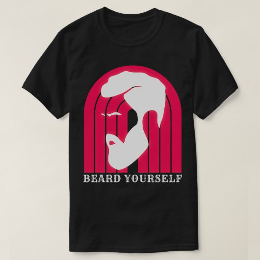Beard Yourself 62 T-shirt (Design voorkant)