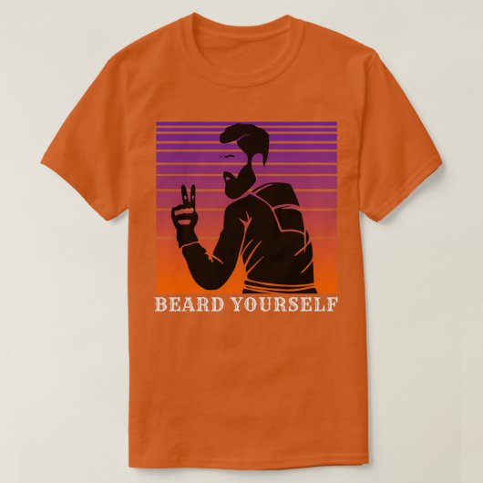 Beard Yourself 6 1 T-shirt (Design voorkant)