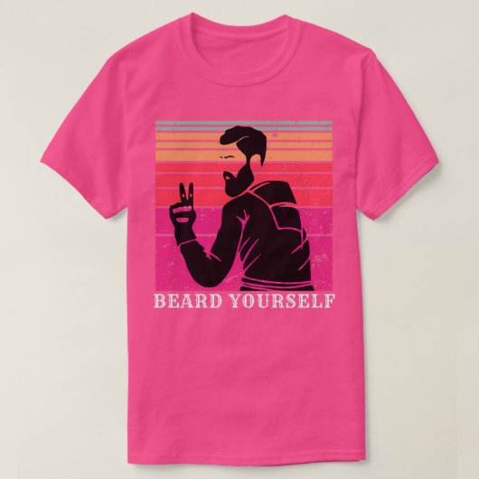 Beard Yourself 6 T-shirt (Design voorkant)