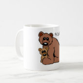 beardad koffiemok (Voorkant links)