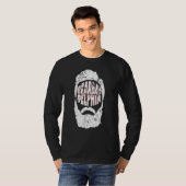 Beardadelphia Funny Beardadelphia Beard Dad 2 T-shirt (Voorkant volledig)
