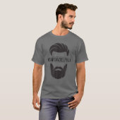 Beardadelphia Funny Beardadelphia Beard Dad Gift T-shirt (Voorkant volledig)