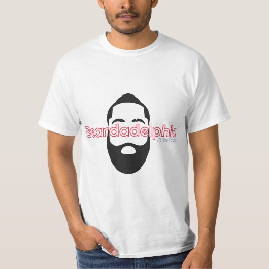 Beardadelphia Funny Beardadelphia Beard Dad  T-shirt (Voorkant)