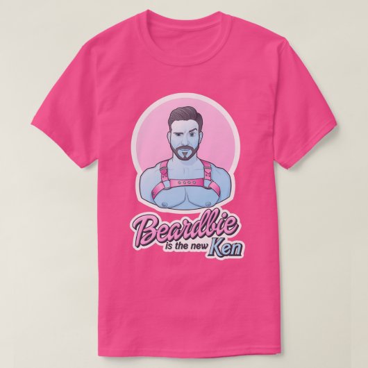 Beardbie is de nieuwe Ken T-shirt (Design voorkant)