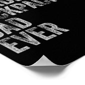 Bearded Backpacken Papa Vaders Dag Poster (Hoek)