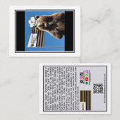 Bearded Baker Banter Trading Kaarten: Beer Flag Contactkaartje (Voorkant / Achterkant)