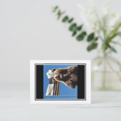 Bearded Baker Banter Trading Kaarten: Beer Flag Contactkaartje (Staand voorkant)