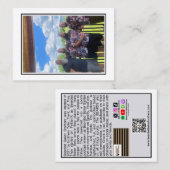 Bearded Baker Banter Trading Kaarten: Papa Beard Contactkaartje (Voorkant / Achterkant)