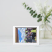 Bearded Baker Banter Trading Kaarten: Papa Beard Contactkaartje (Staand voorkant)