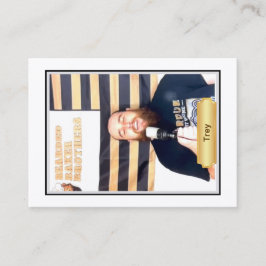 Bearded Baker Banter Trading Kaarten: Trey Sing Contactkaartje