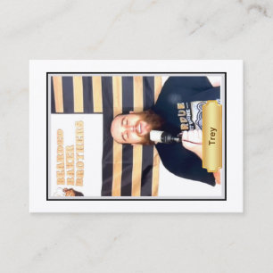 Bearded Baker Banter Trading Kaarten: Trey Sing Contactkaartje