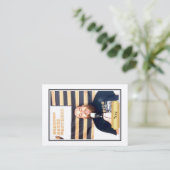 Bearded Baker Banter Trading Kaarten: Trey Sing Contactkaartje (Staand voorkant)