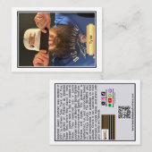 Bearded Baker Banter Trading Kaarten: Tyler Pet Contactkaartje (Voorkant / Achterkant)