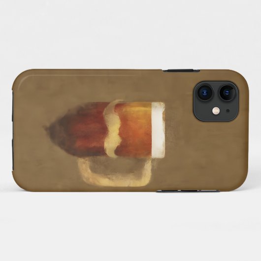 Bearded Beer Mok Artistiek T-shirt Case-Mate iPhone Case (Achterkant (horizontaal))