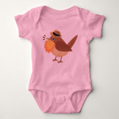 Bearded Birding Een-stuk Romper (Voorkant)