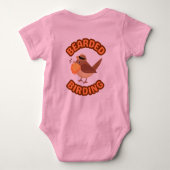 Bearded Birding Een-stuk Romper (Achterkant)