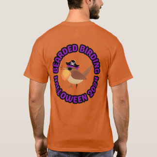 Bearded Birding Halloween 2024 T-shirt