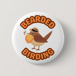 Bearded Birding Logo Button