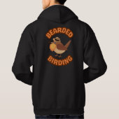 Bearded Birding Logo Hoodie (Achterkant)