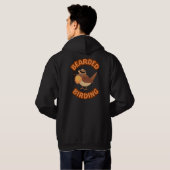 Bearded Birding Logo Hoodie (Achterkant volledig)