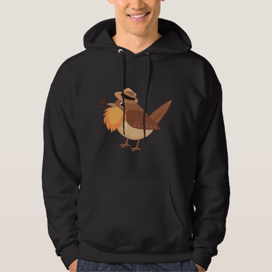 Bearded Birding Logo Hoodie (Voorkant)